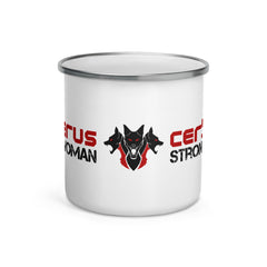 Strongwoman Enamel Mug