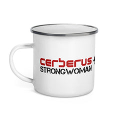 Strongwoman Enamel Mug