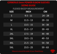 5mm POWER Elbow Sleeves